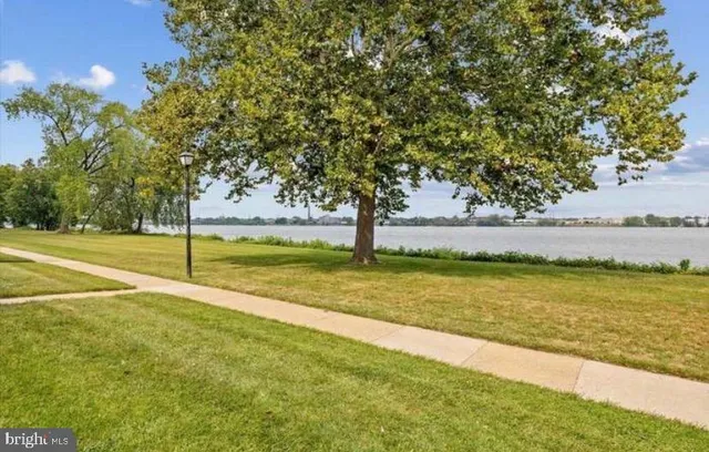 a view of an ocean and beach