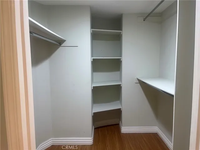 a view of walk in closet