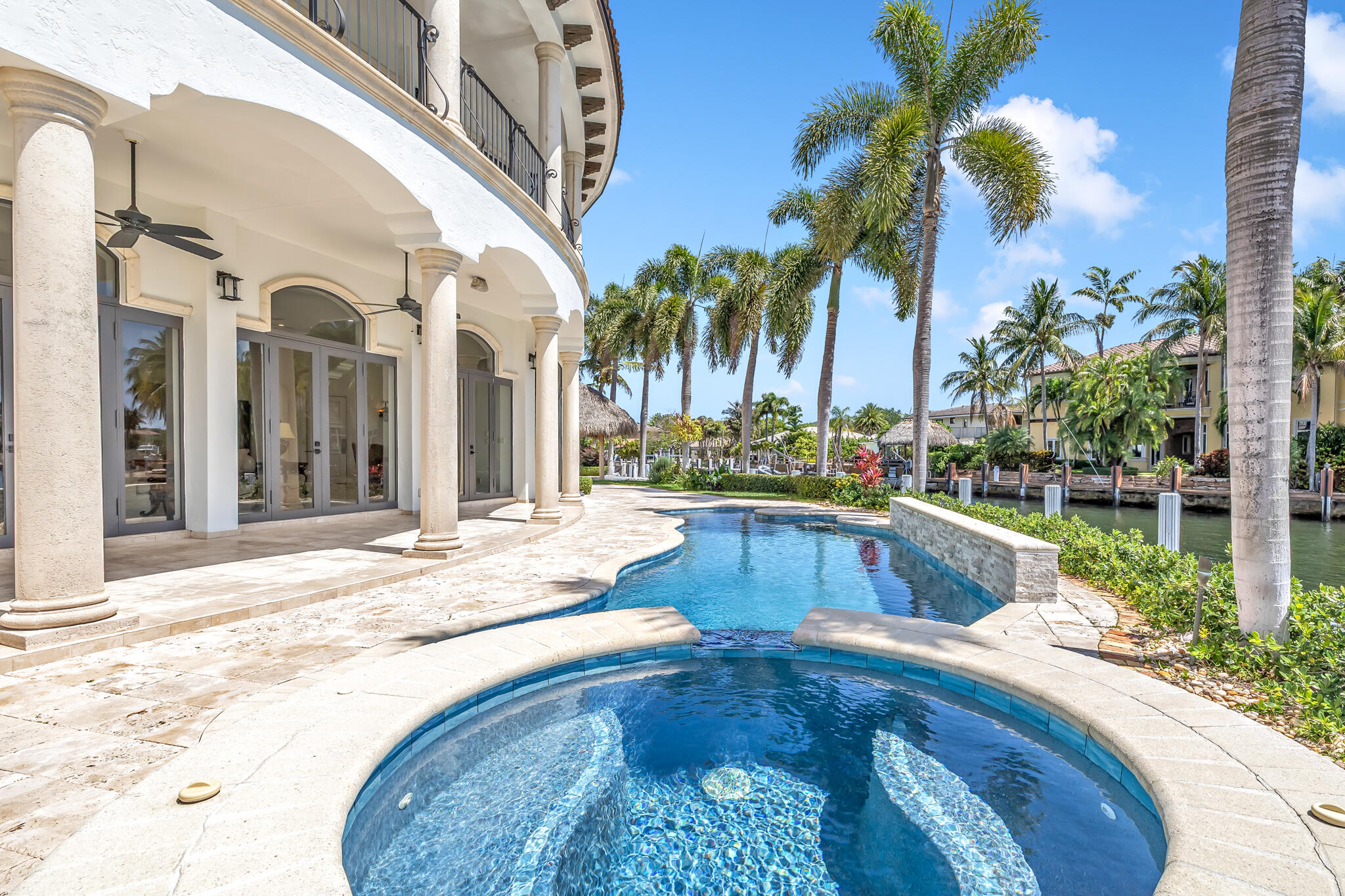 3700 Northeast 28th Avenue Lighthouse Point, FL 33064 - Photo 76 of 77 a view of a house with a swimming pool
