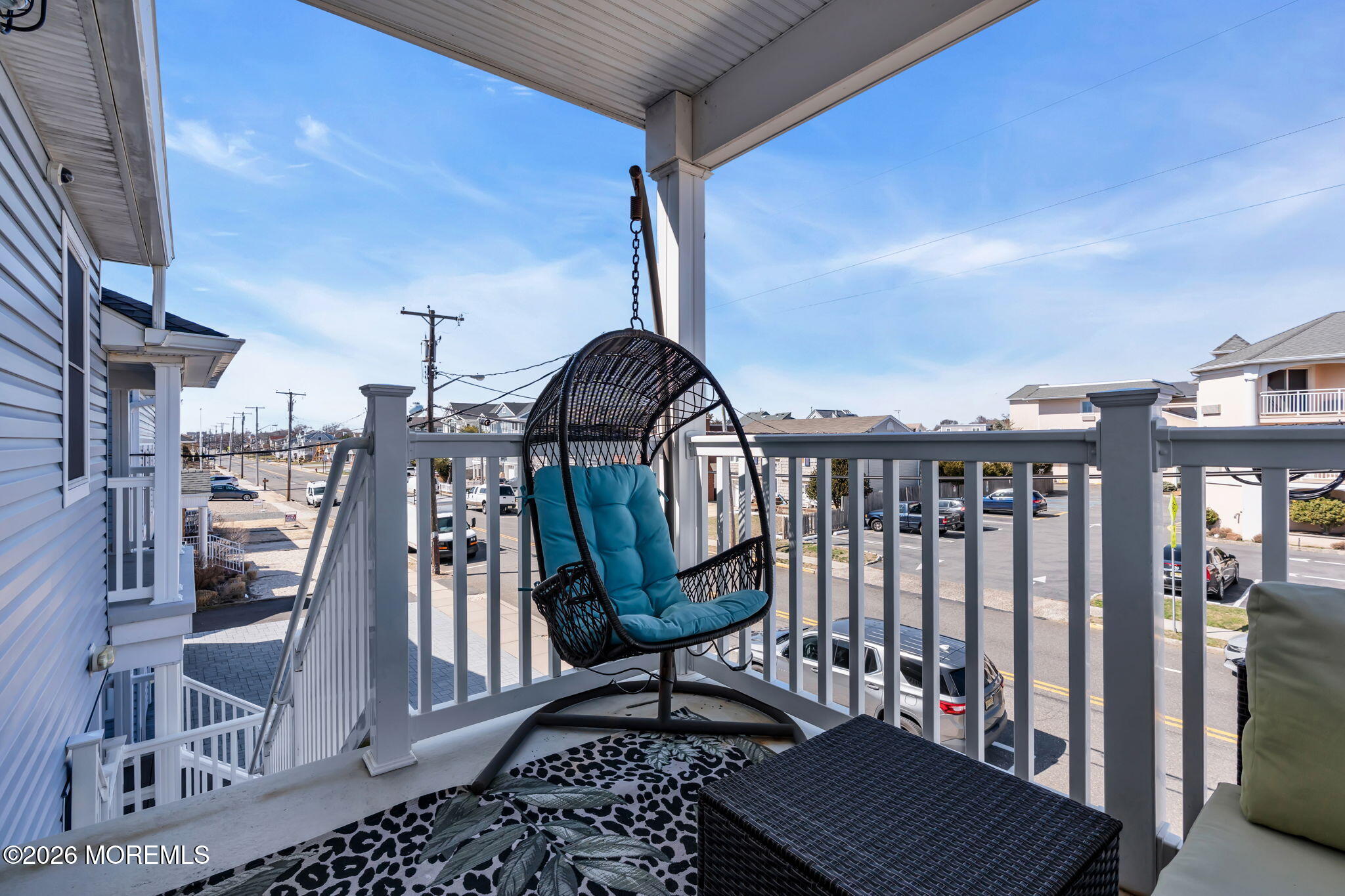 1301 Ocean Avenue, Unit 4 Point Pleasant Beach, NJ 08742 - Photo 12 of 13 a view of a balcony with chairs