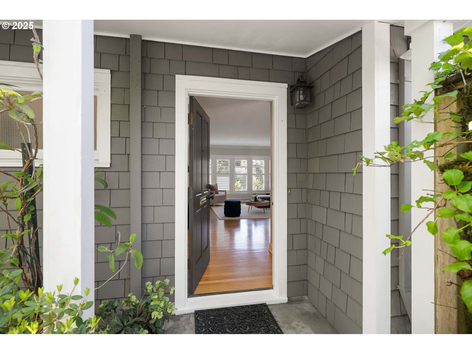 3940 Southwest Council Crest Drive Portland, OR 97239 - Photo 4 of 48 a bathroom with a glass door shower and a mirror