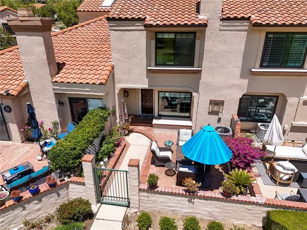 outdoor space with patio furniture