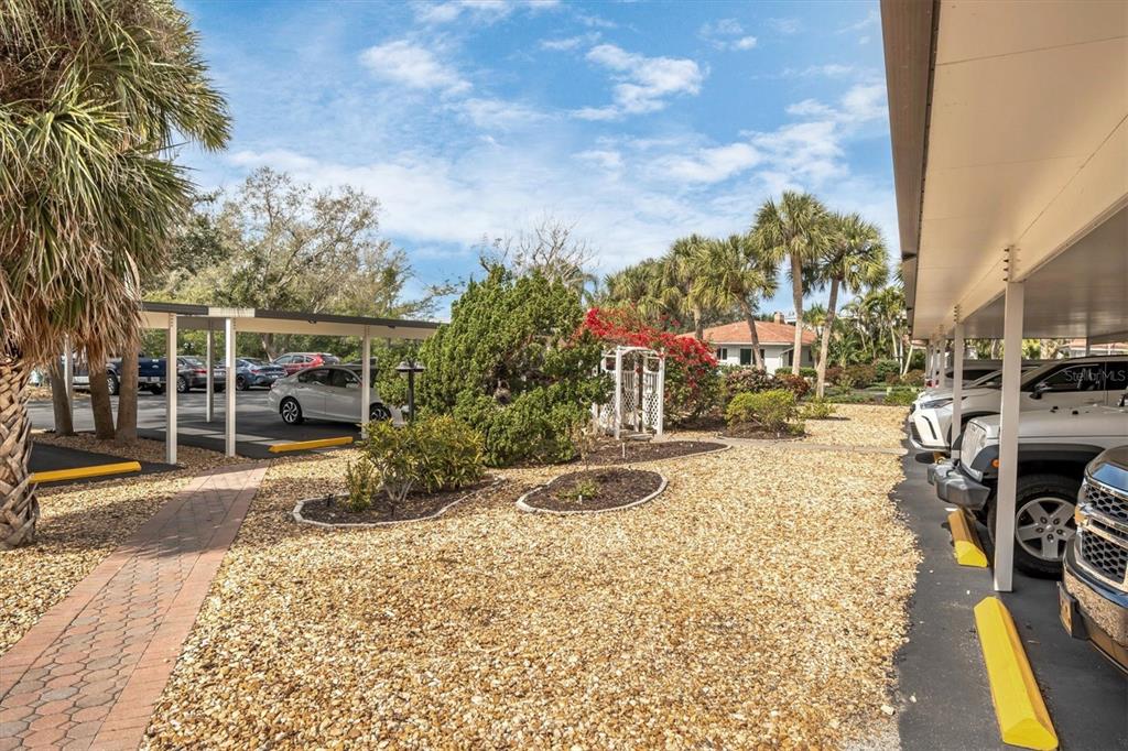 9393 Midnight Pass Road, Unit 302 Sarasota, FL 34242 - Photo 24 of 65 a view of outdoor space yard and patio