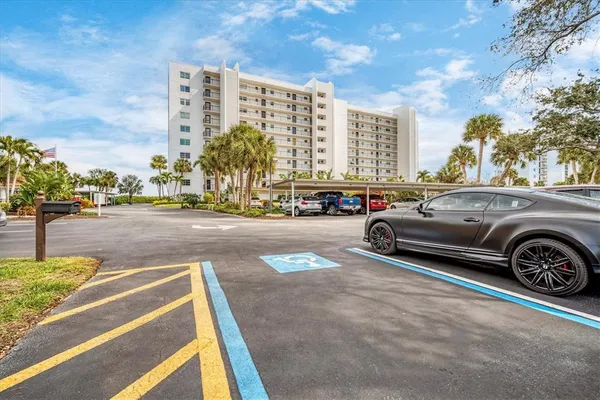 a front view of a lake with a sitting space