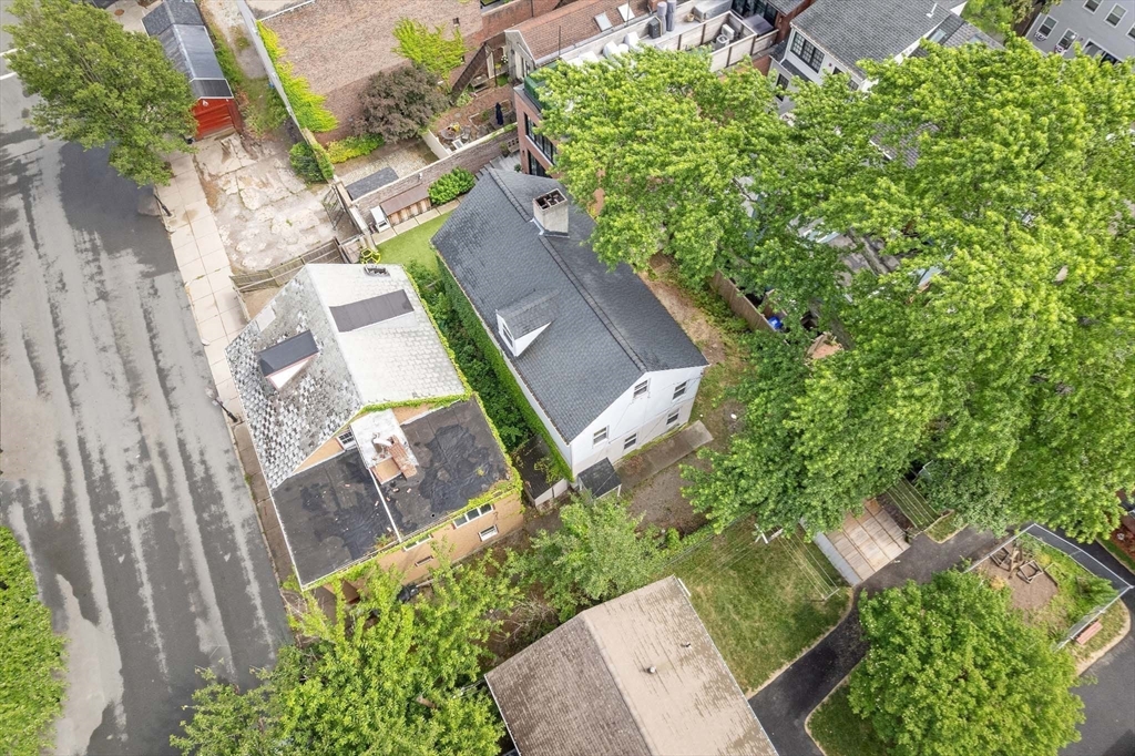 1 Washington Place Boston, MA 02129 - Photo 16 of 18 an aerial view of a house with a yard and garden