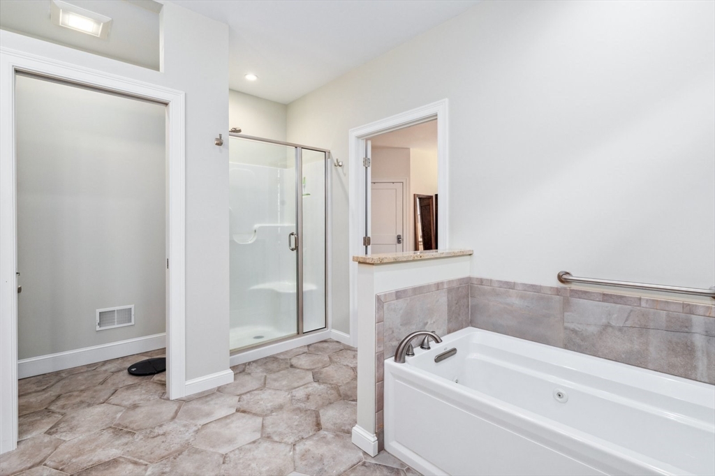 36 Nichols Road Peterborough, NH 03458 - Photo 29 of 41 a bathroom with a bathtub and shower
