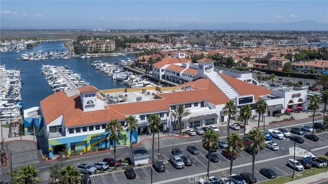 an aerial view of multiple houses