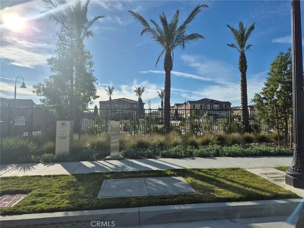 a patio with table and chairs