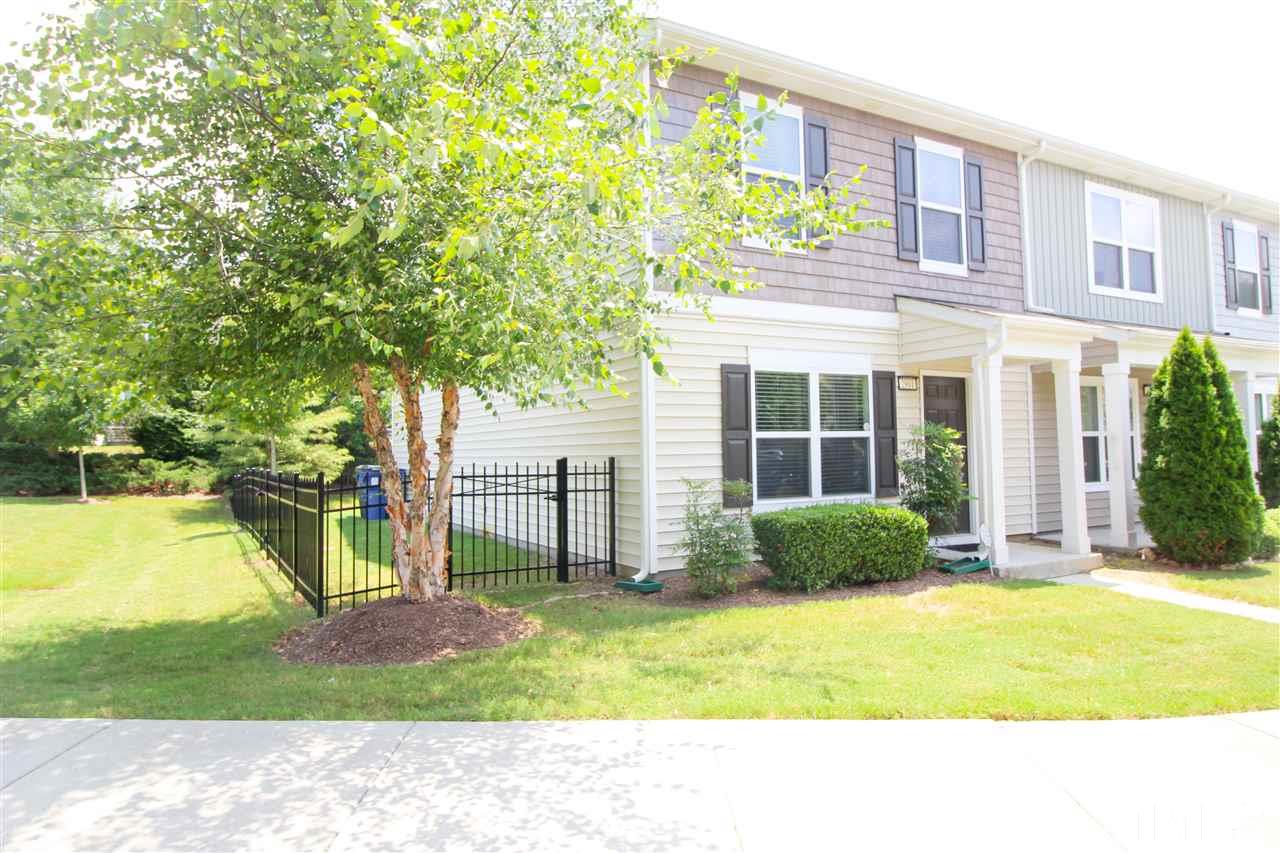 2901 Berkeley Springs Place Raleigh, NC 27616 - Photo 24 of 24 a house view with a garden space