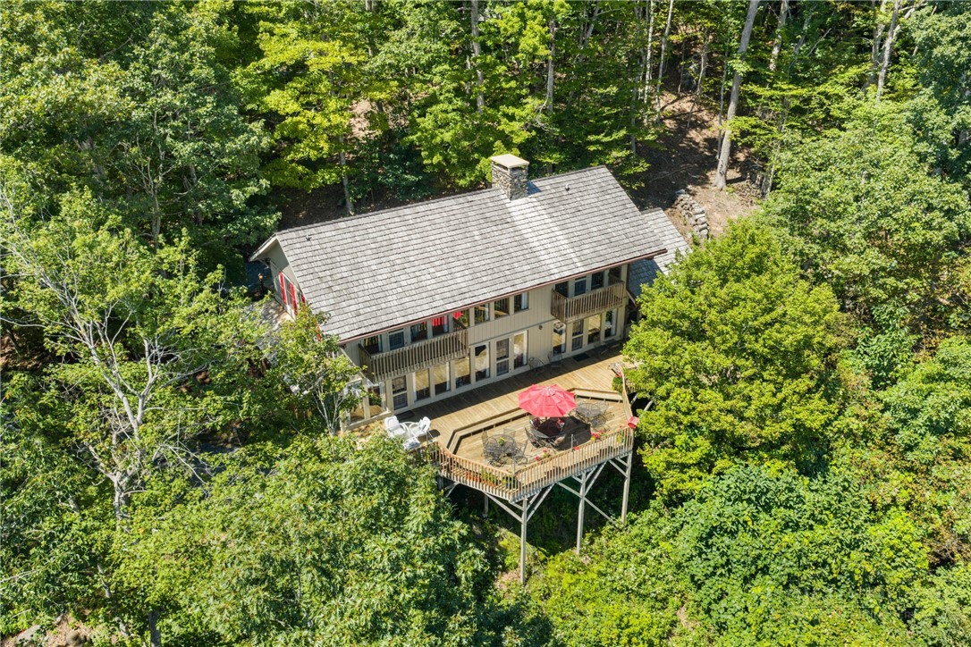 2177 Homestead Road Todd, NC 28684 - Photo 45 of 49 an aerial view of a house with a yard