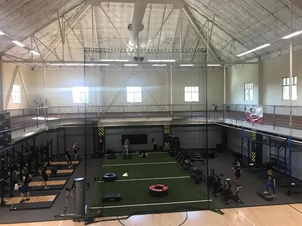a view of a porch and garden view