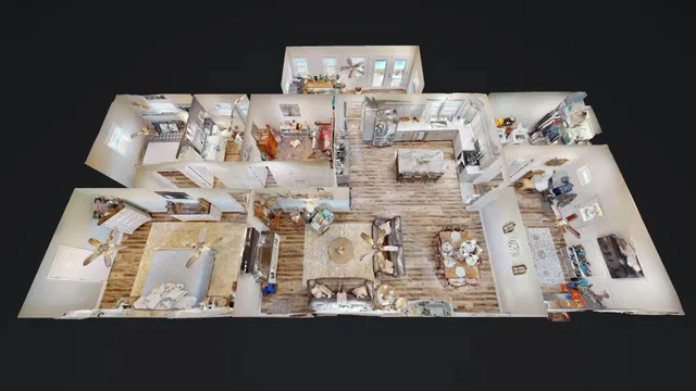 a view of water heater room