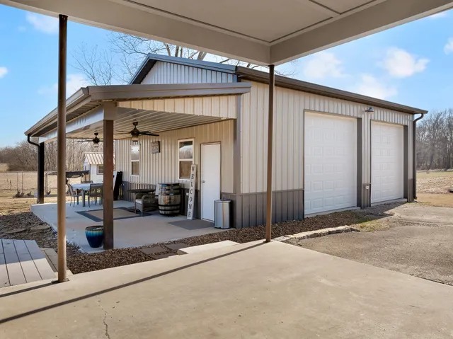 a front view of house with yard