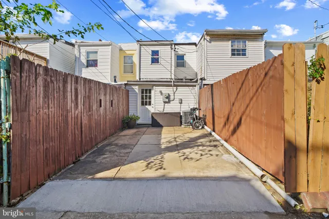 a view of outdoor space with seating area