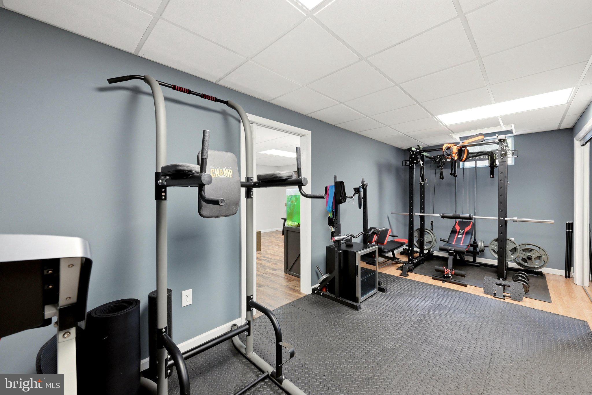 150 Holiday Road Cross Junction, VA 22625 - Photo 53 of 97 Gym on the lower level