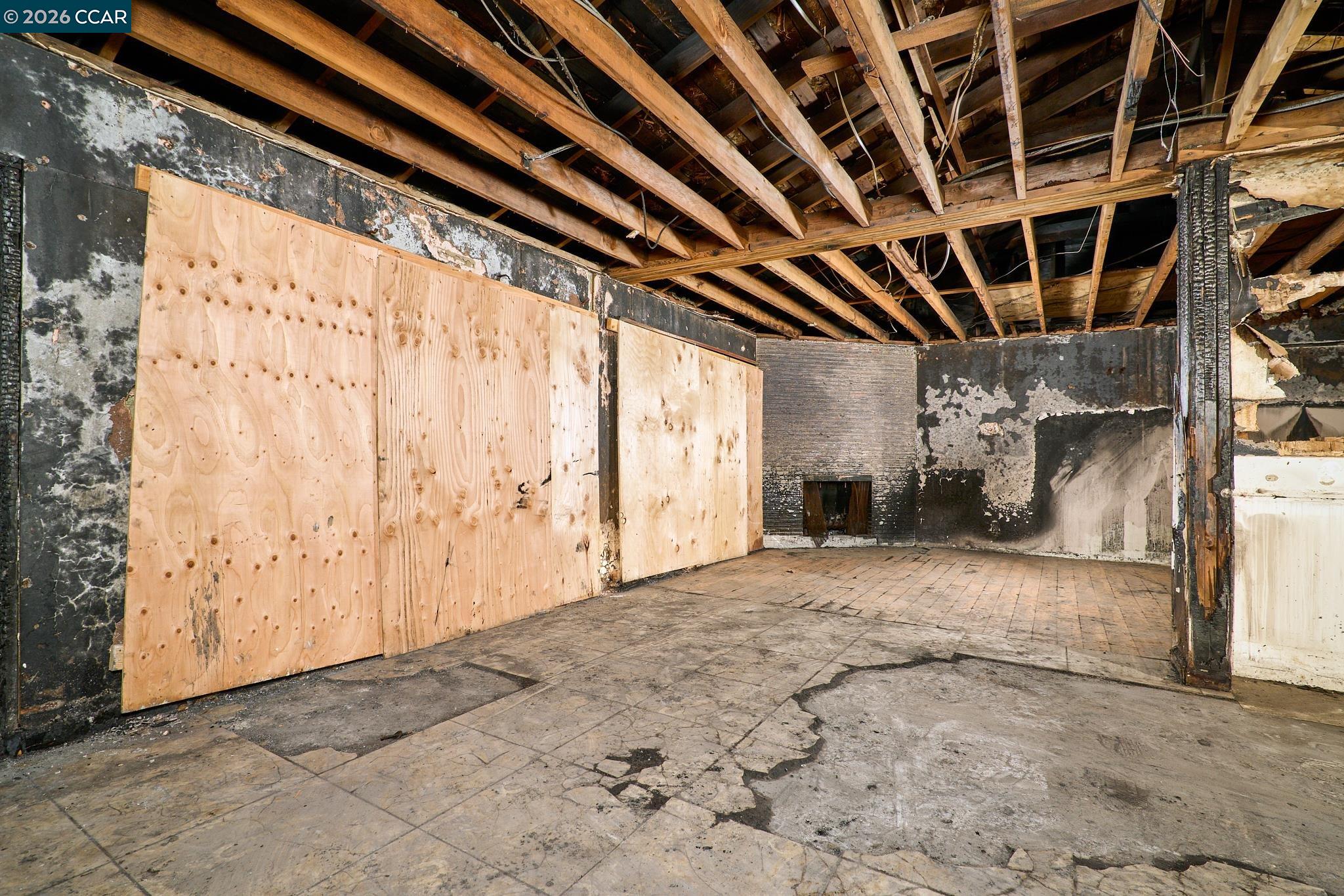3530 William Way Sacramento, CA 95821 - Photo 10 of 27 a view of a room with wooden walls