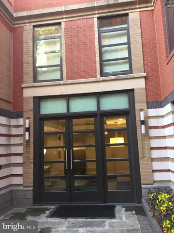 a view of front door of house