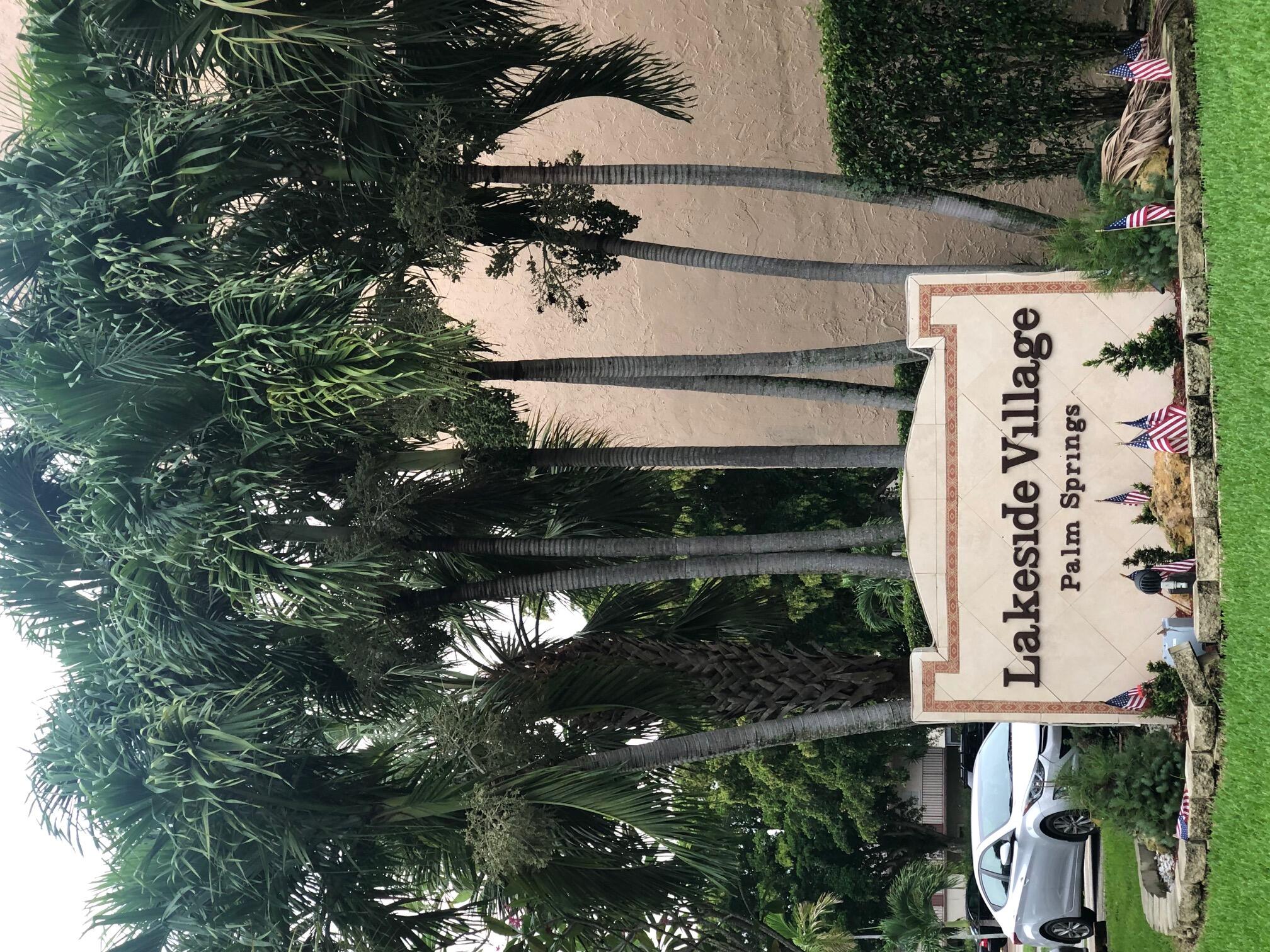 a sign on the side of a road