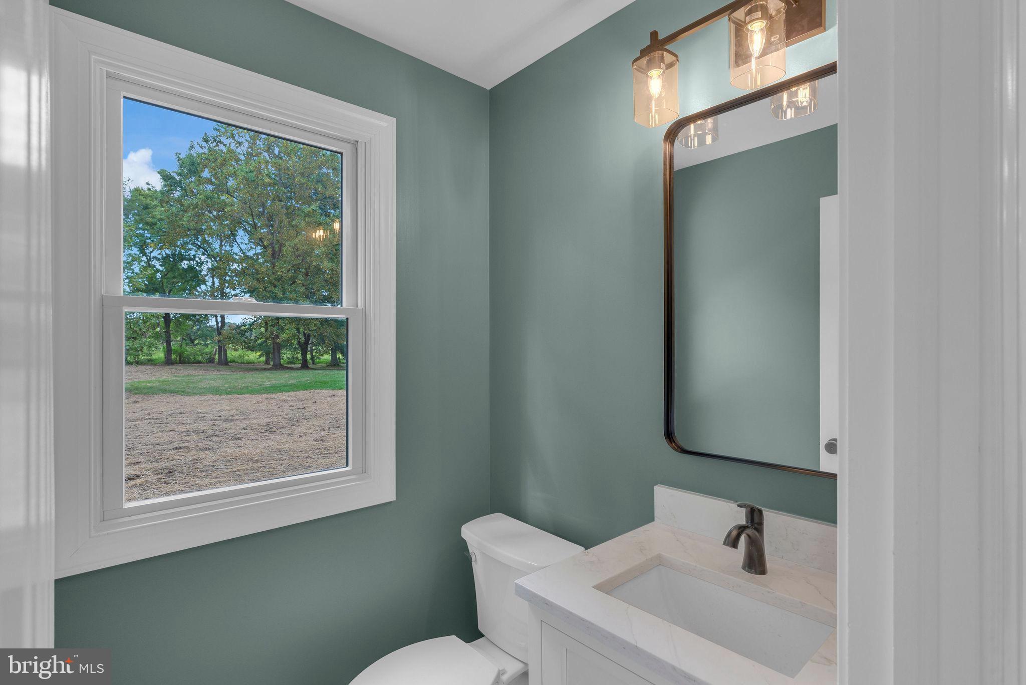 5925 Corrigan Road Doylestown, PA 18902 - Photo 39 of 64 a bathroom with a sink and a mirror