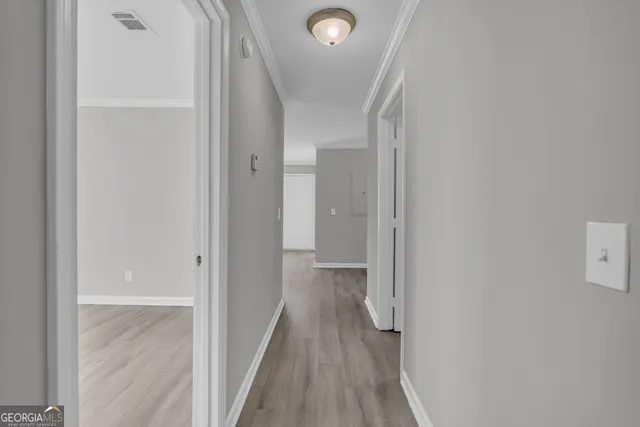 a view of a white wall