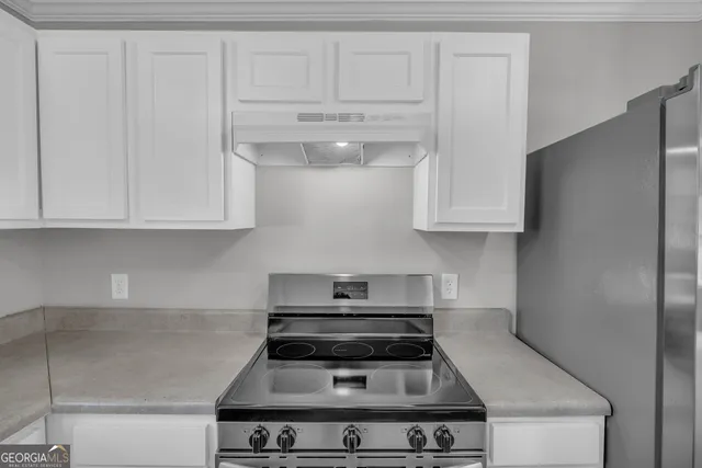 a close up view of racks on the wall