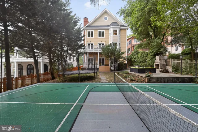 a view of a house with a swimming pool