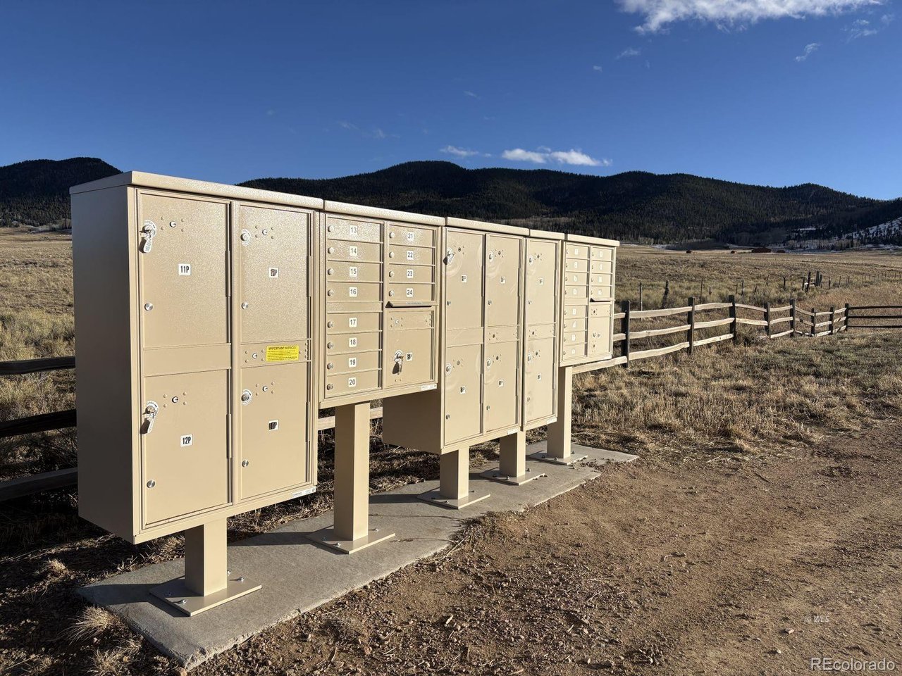 29 Eagle Springs Road Westcliffe, CO 81252 - Photo 4 of 17 a view of a balcony with chairs and a stove