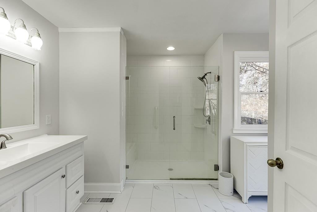 6360 Nix Road Dawsonville, GA 30534 - Photo 39 of 58 a bathroom with a shower