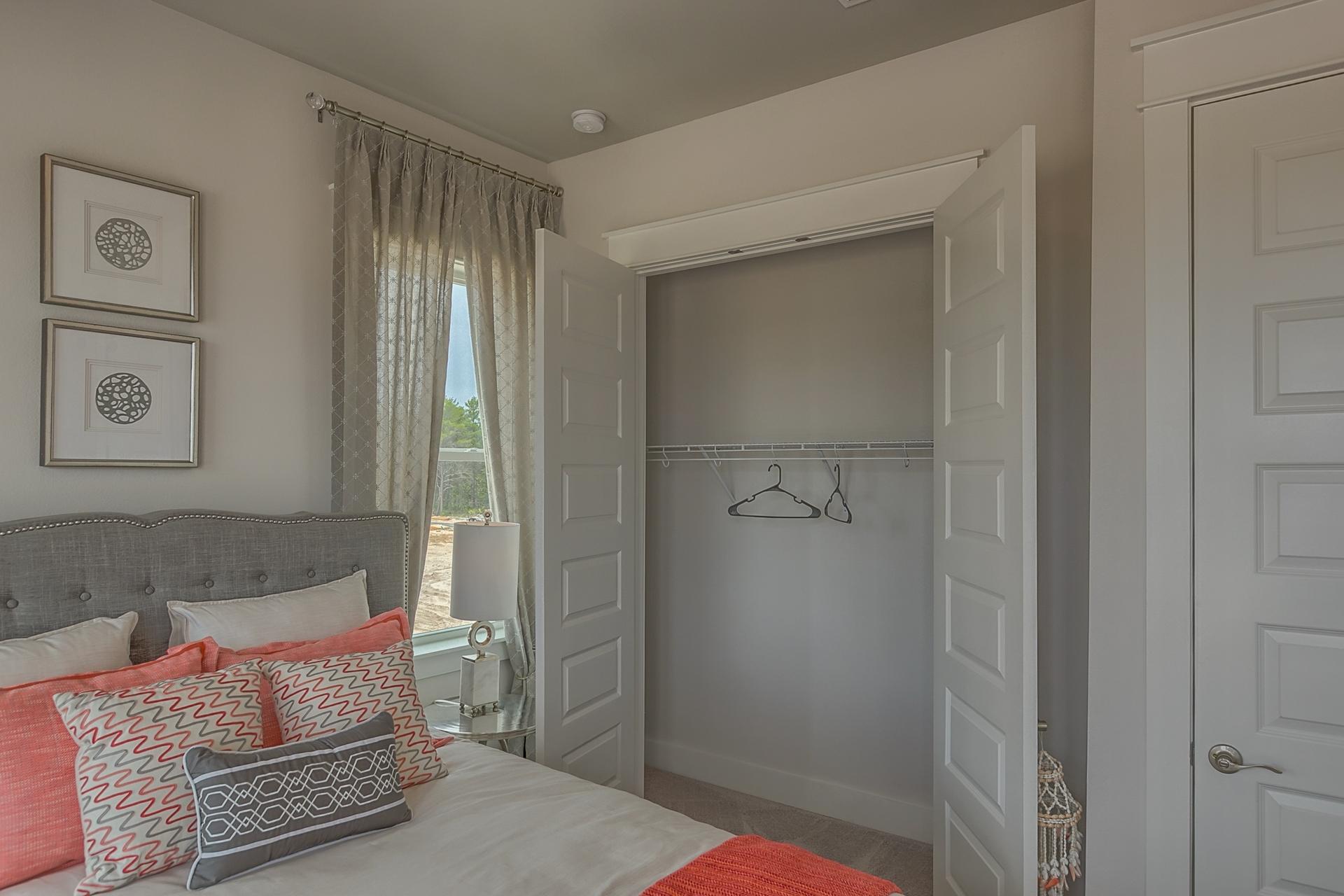 58 York Ln Inlet Beach, Unit C277 Inlet Beach, FL 32461 - Photo 19 of 33 a bedroom with a bed and a window