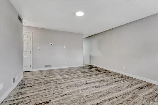 a view of empty room
