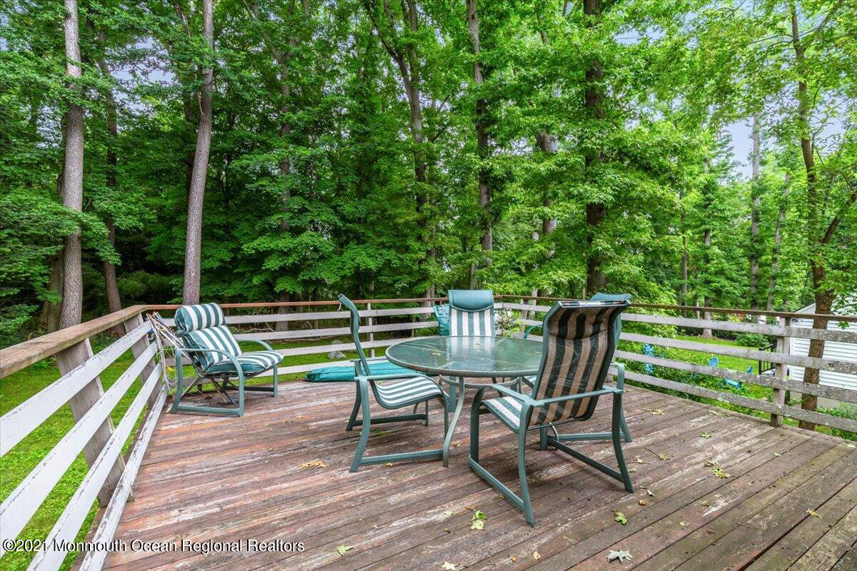 14 Hilltop Terrace Wayne, NJ 07470 - Photo 13 of 34 a deck view with a seating space