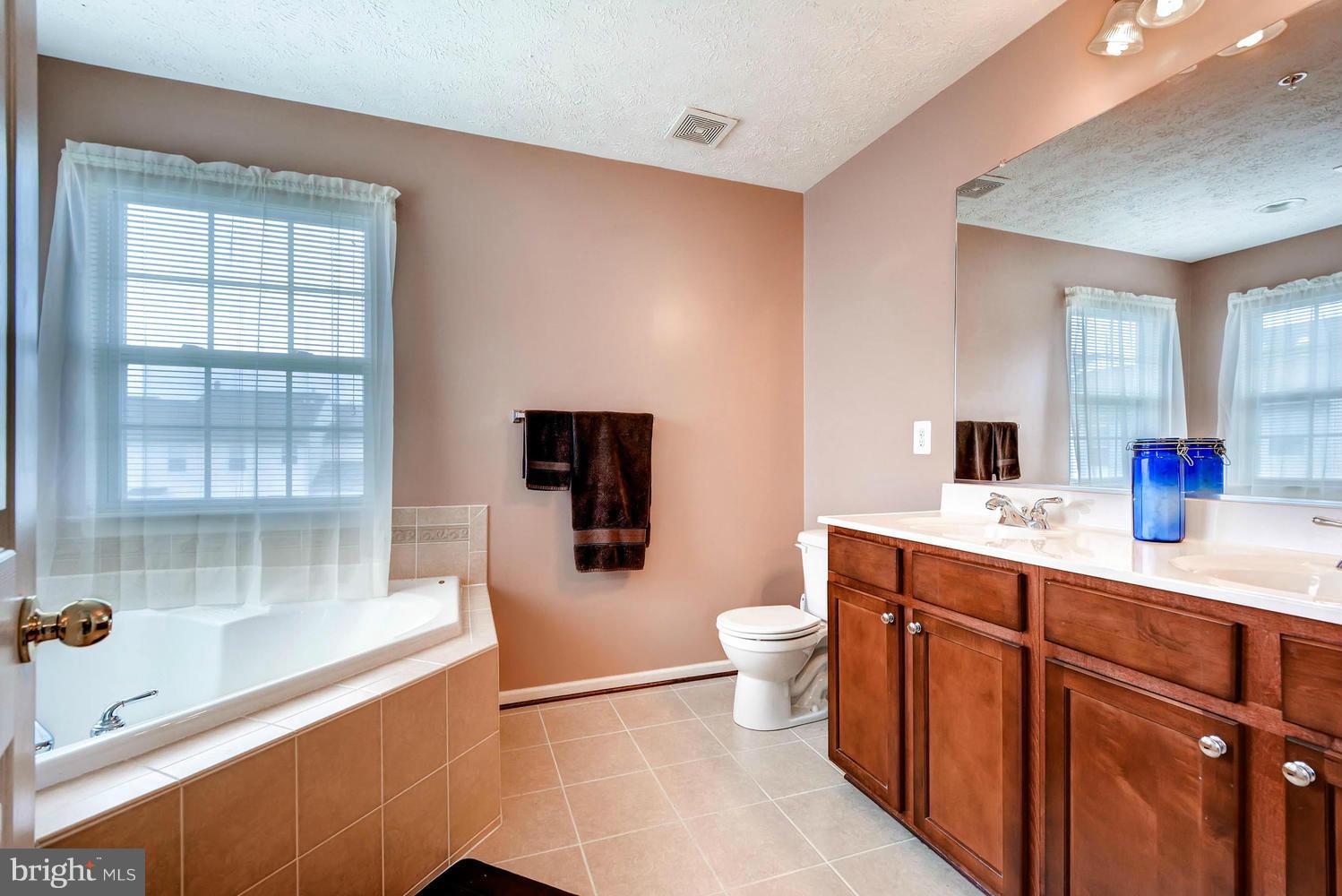 9714 Langley Road Baltimore, MD 21220 - Photo 16 of 27 a bathroom with a sink a toilet and shower
