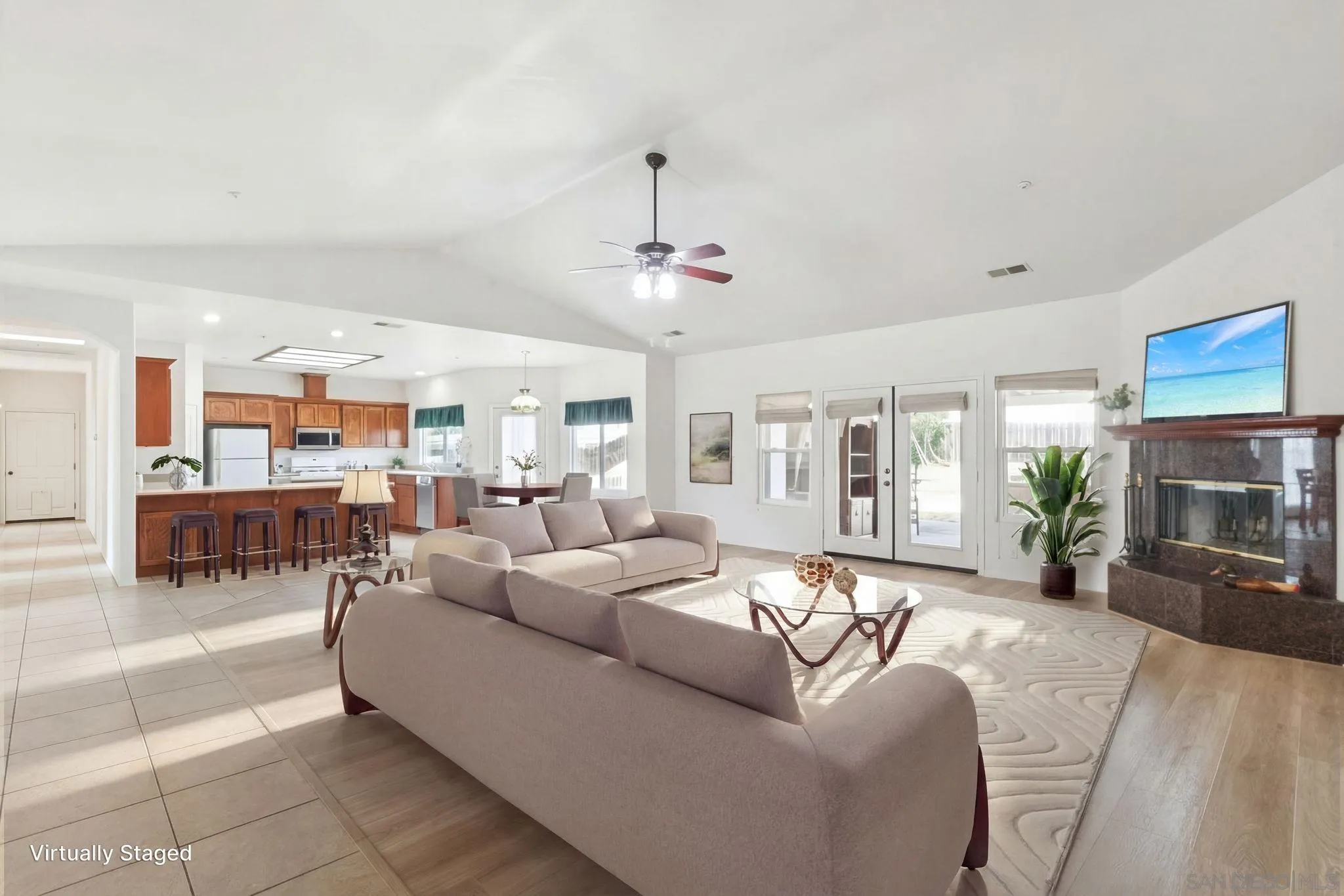 1346 Wilson Road Ramona, CA 92065 - Photo 69 of 71 Open floor plan, 9 feet ceilings, plus cathedral celling in the living room