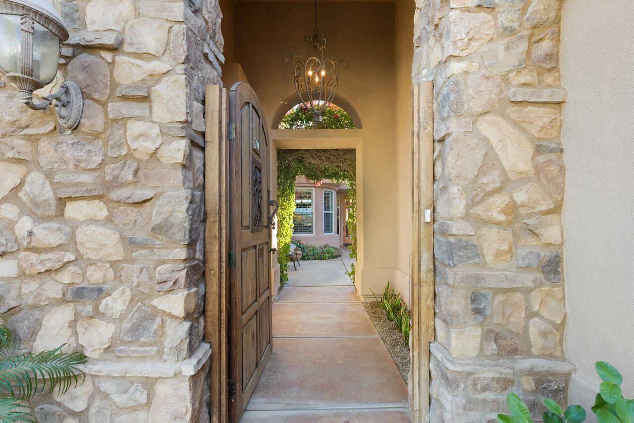 20 Vista Encantada Rancho Mirage, CA 92270 - Photo 2 of 37 a view of a entryway of a house
