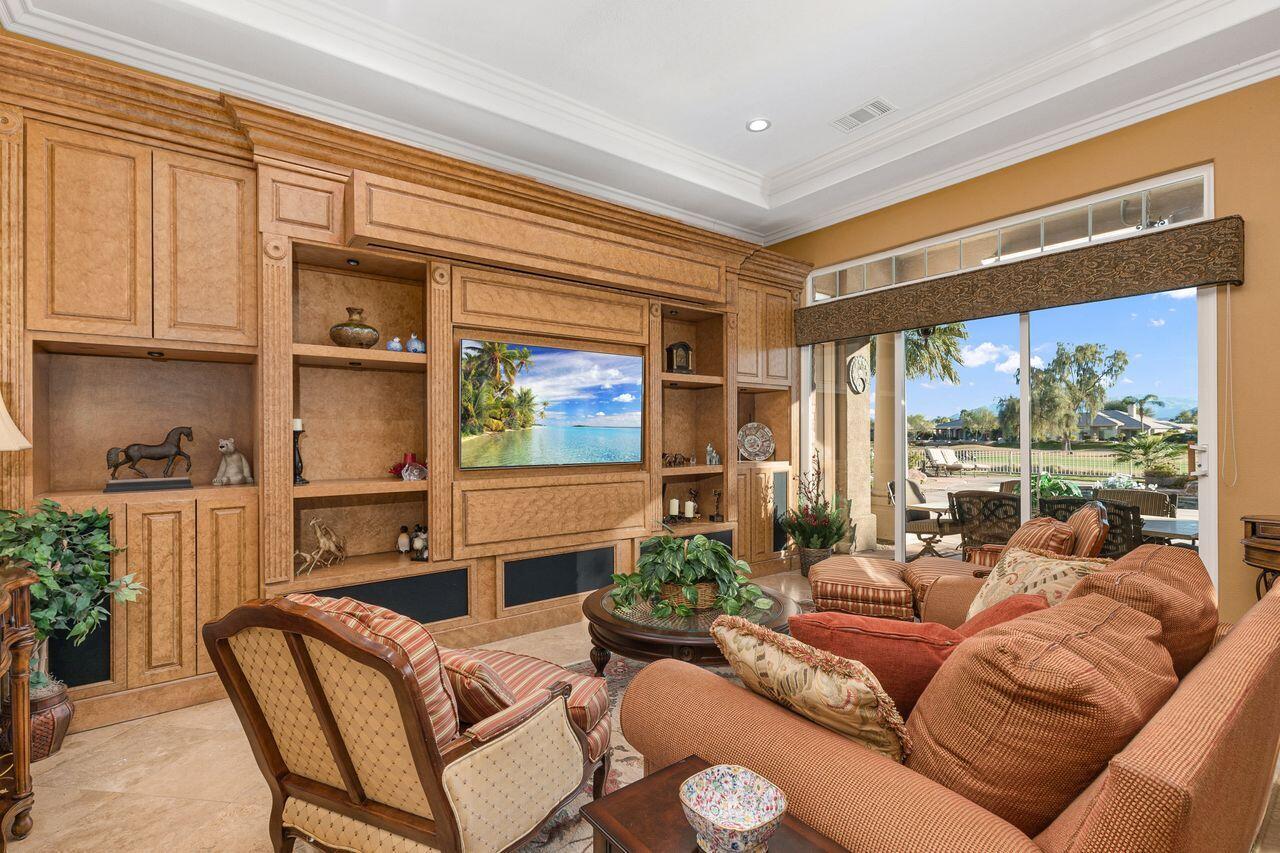 20 Vista Encantada Rancho Mirage, CA 92270 - Photo 6 of 37 a living room with furniture and a large window