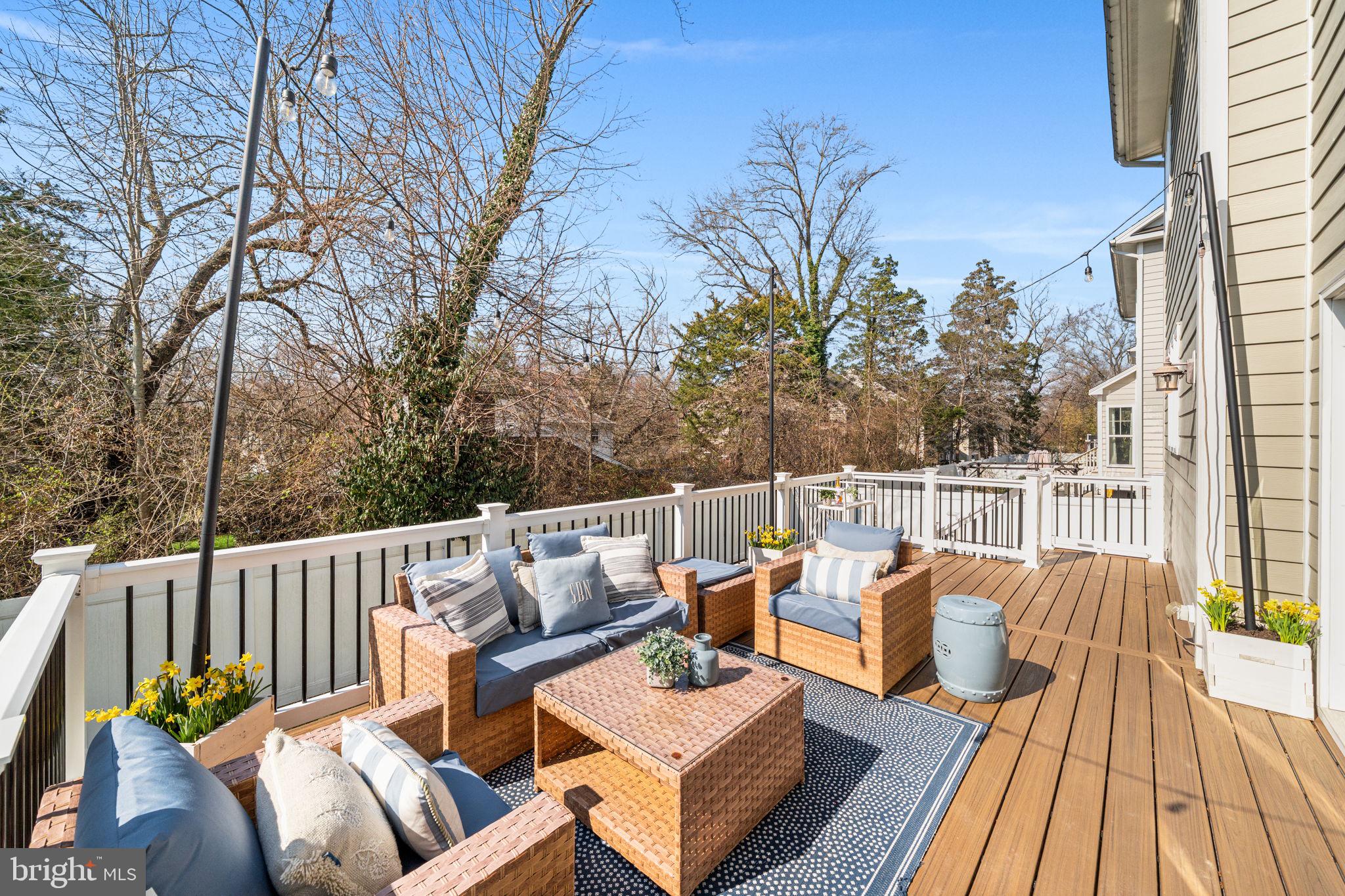 8032 Washington Road Alexandria, VA 22308 - Photo 9 of 50 a view of deck with patio