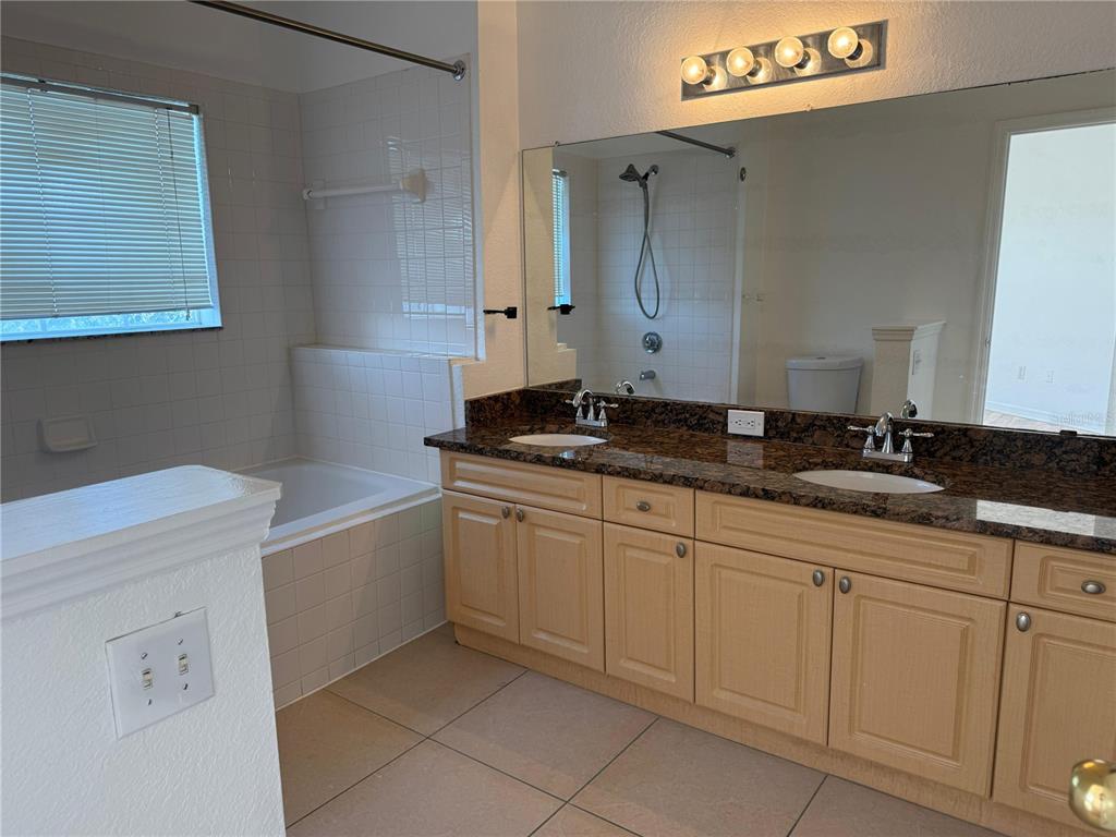 3707 Conroy Road, Unit 1731 Orlando, FL 32839 - Photo 18 of 40 a bathroom with a sink and a mirror