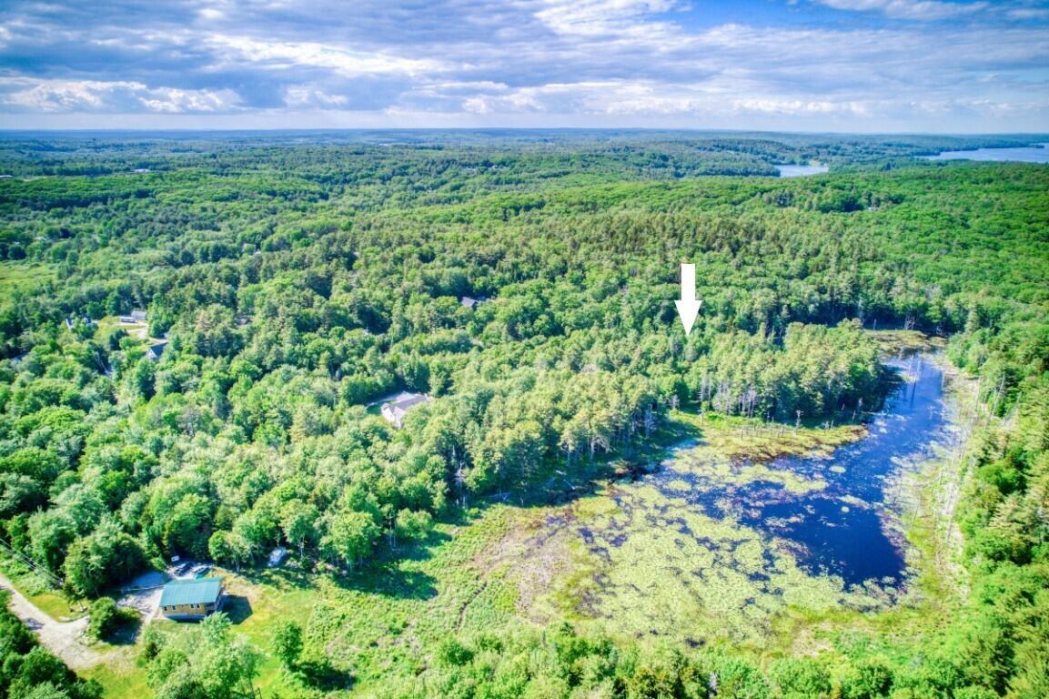 105-26 Back Eighty Road Boothbay, ME 04537 - Photo 2 of 4 5 Aerial with Arrow
