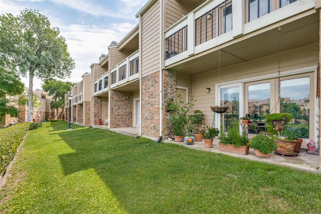 14277 Preston Road, Unit 1012 Dallas, TX 75254 - Photo 10 of 13 Covered patio facing the beautiful community lake with water feature.