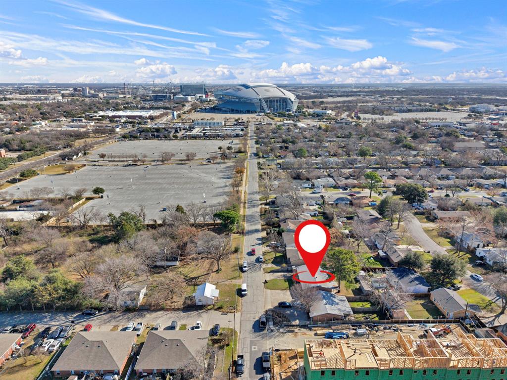 210 Slaughter Street Arlington, TX 76011 - Photo 2 of 33 Aerial view of property's location