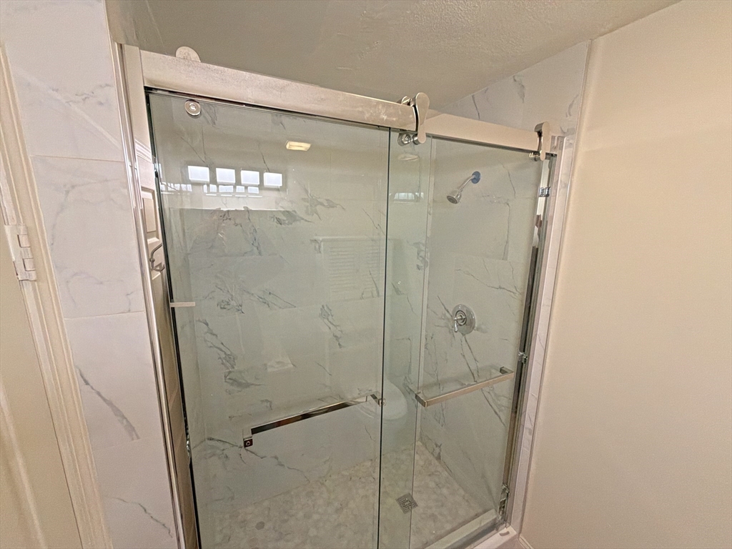 130 West 8th Street, Unit 3 Boston, MA 02127 - Photo 6 of 32 a bathroom with a glass shower door