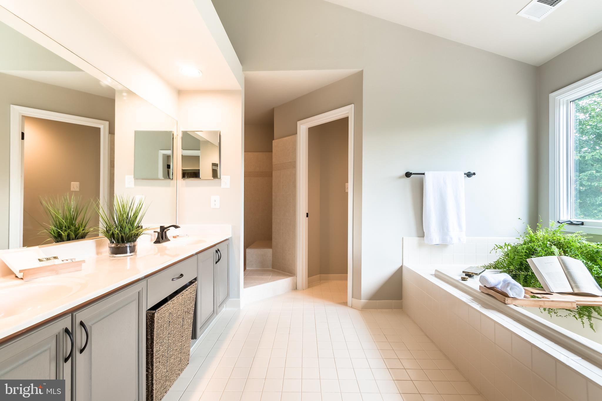 8156 Ridge Creek Way Springfield, VA 22153 - Photo 40 of 57 Spa-like master bathroom