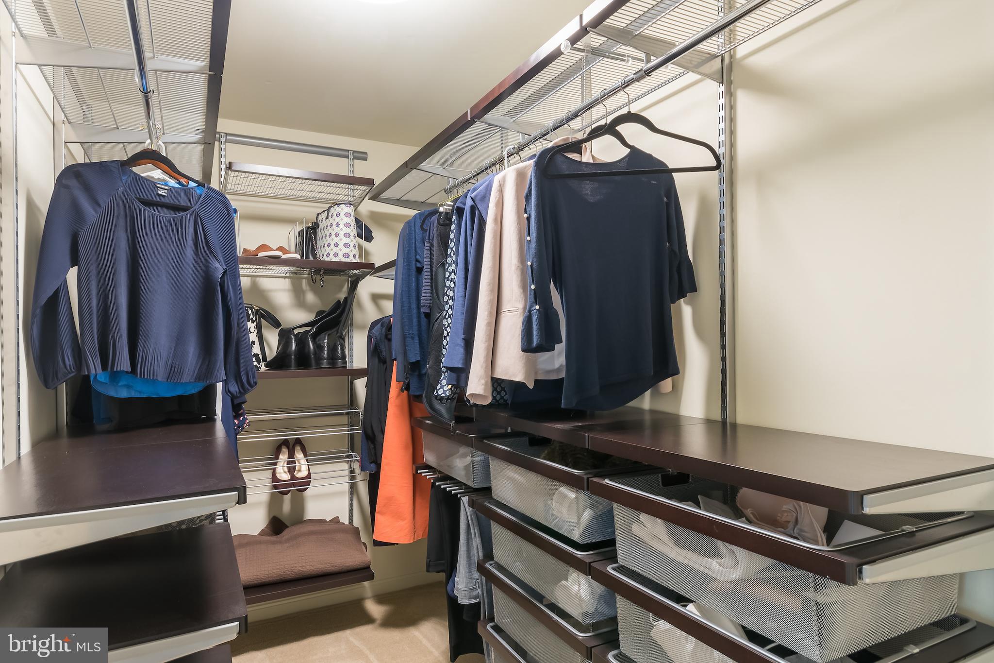 8156 Ridge Creek Way Springfield, VA 22153 - Photo 44 of 57 Walk-in closet in master bedroom