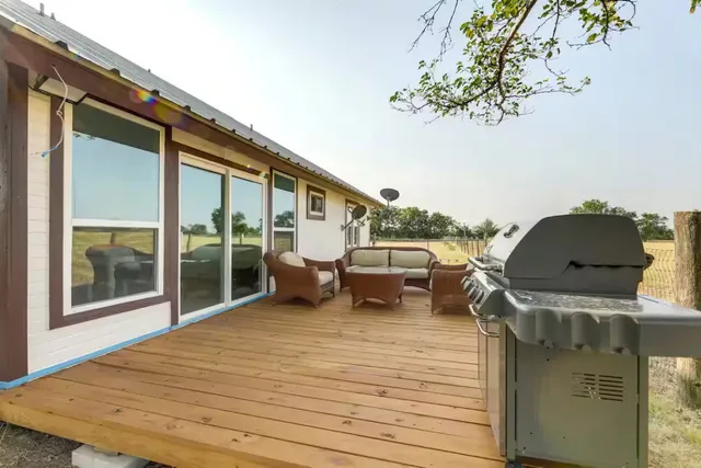 swimming pool with outdoor seating