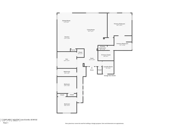 $405,000 | 146 West Blue Lagoon Drive, Casa Grande, AZ 85122