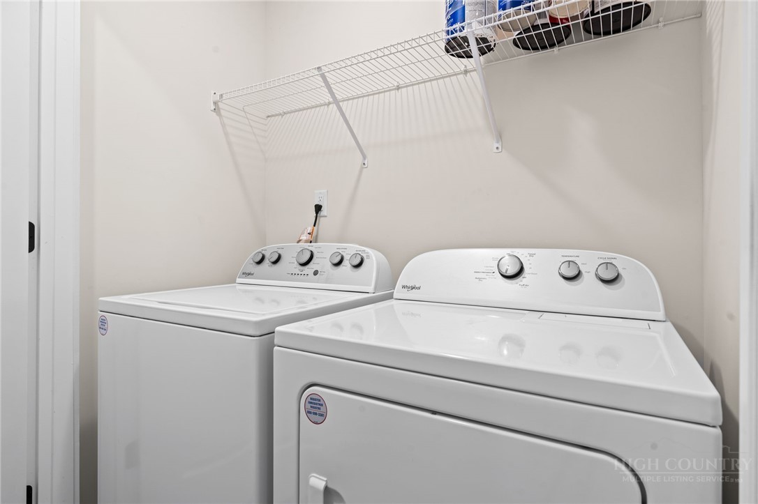 228 Stratford Lane Boone, NC 28607 - Photo 15 of 33 a utility room with dryer and washer