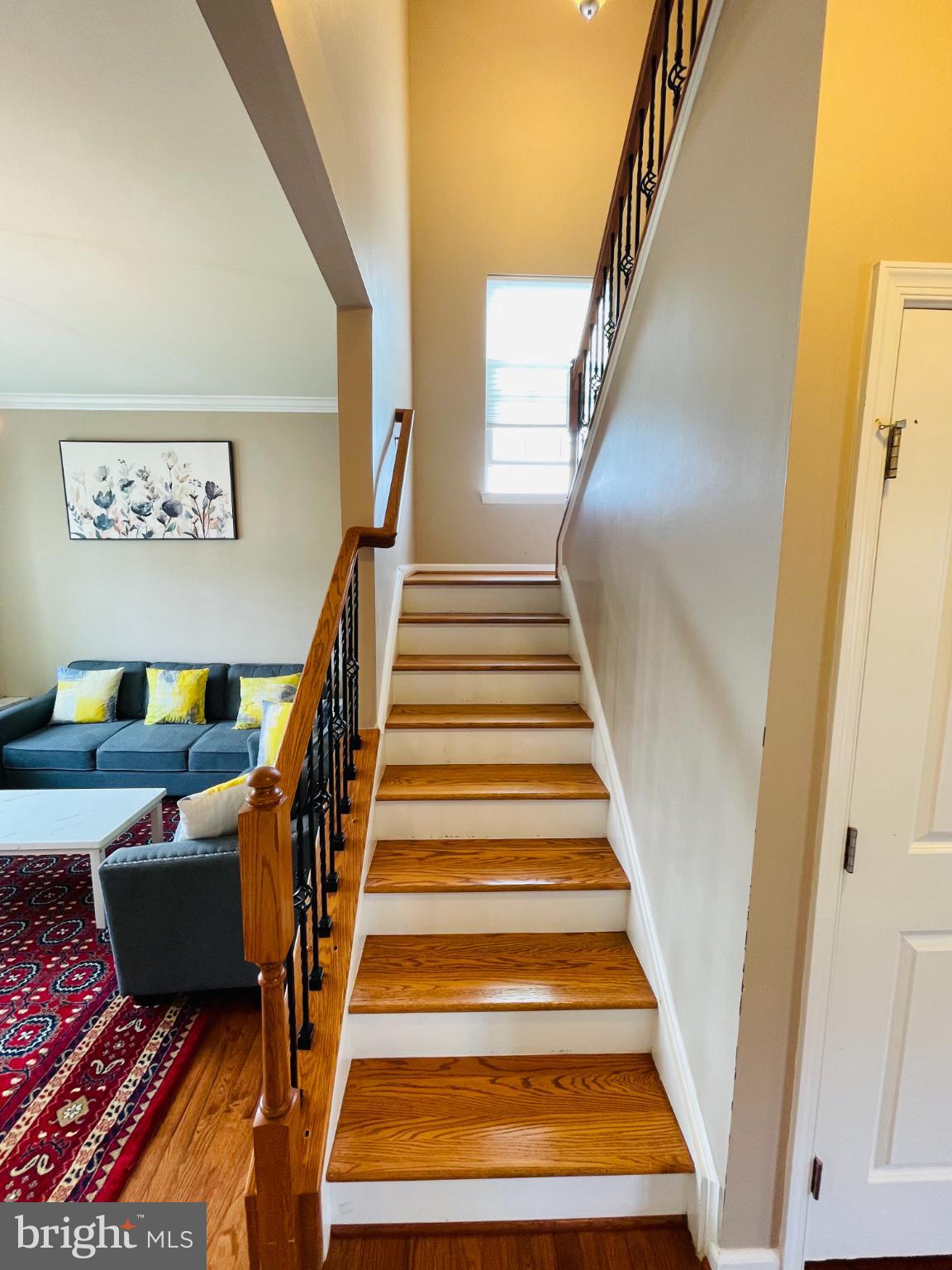 3214 Fledgling Circle Woodbridge, VA 22193 - Photo 7 of 30 a view of entryway and hall with wooden floor