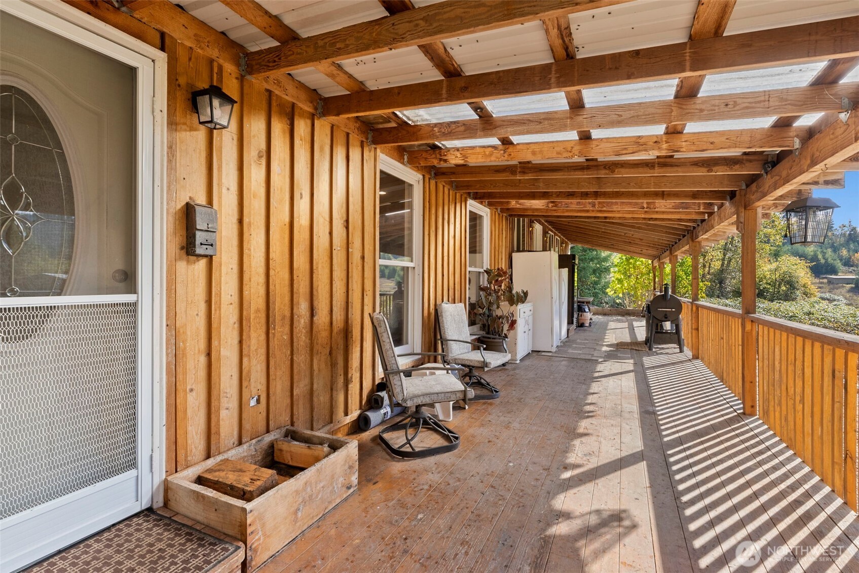 259-10 Tooley Road Toledo, WA 98591 - Photo 4 of 40 a view of a porch with furniture and floor