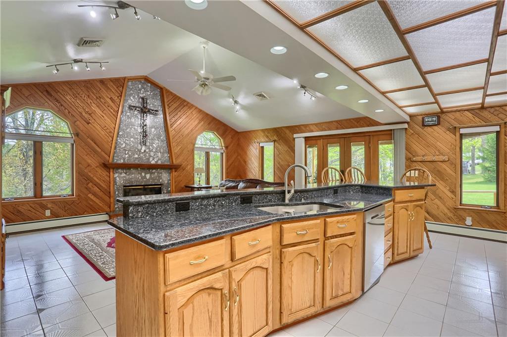 481 Chicora Fenelton Road Chicora, PA 16025 - Photo 17 of 50 a kitchen with stainless steel appliances granite countertop a sink and cabinets