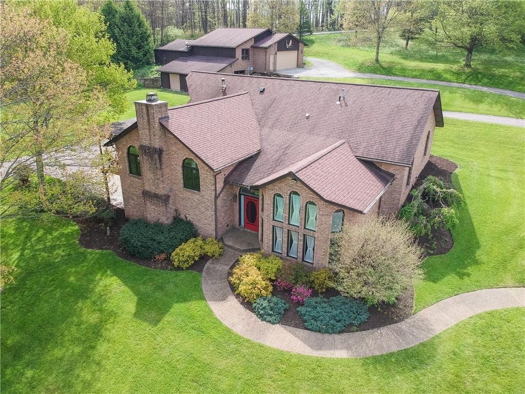 481 Chicora Fenelton Road Chicora, PA 16025 - Photo 4 of 50 a aerial view of a house with garden